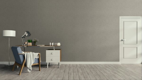 Vliesová tapeta na zeď, šedo-hnědá, imitace látky, AN28206, Antibes, Decoprint