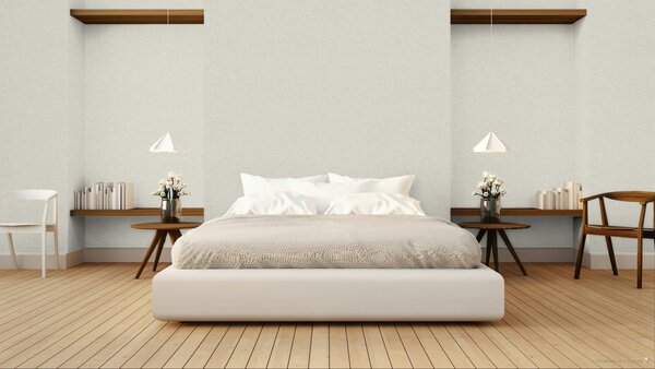Vliesová tapeta na zeď, hnědo-šedá, imitace látky, AN28202, Antibes, Decoprint