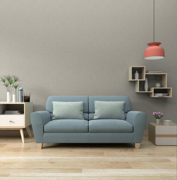 Vliesová tapeta na zeď, béžovo-hnědá, imitace látky, AN28204, Antibes, Decoprint