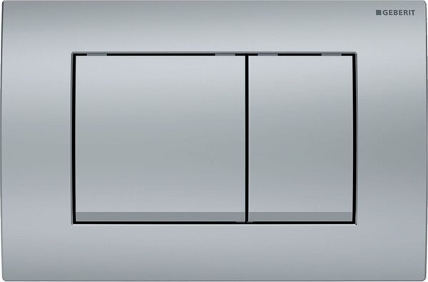 Geberit Delta20 splachovací tlačítko pro WC matný chrom 115.137.46.1
