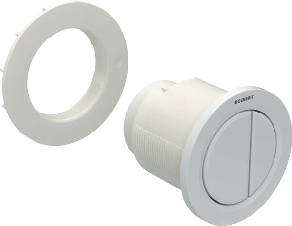 Geberit Typ 01 splachovací tlačítko pro WC bílá 116.050.11.1
