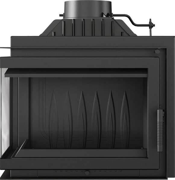 Litinová krbová vložka KRATKI SIMPLE levá 8 kW Ø 200