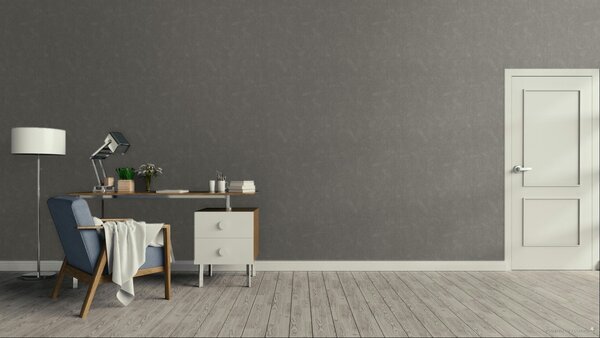 Geometrická vliesová tapeta na zeď, šedá, černá, pruhy, SY27526, Serenity, Decoprint