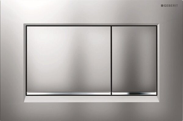 Geberit Sigma20 splachovací tlačítko pro WC lesklý chrom-matný chrom 115.883.JQ.1