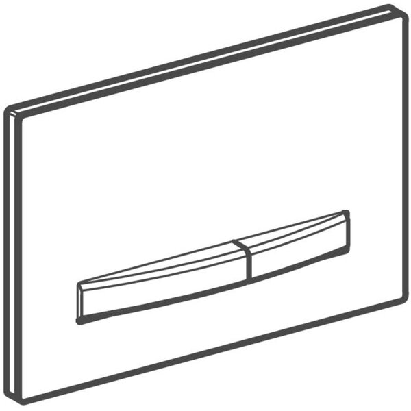 Geberit Sigma splachovací tlačítko pro WC černá 115.788.DW.2