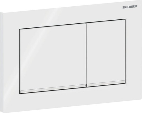 Geberit Omega20 splachovací tlačítko pro WC bílá 115.080.11.1