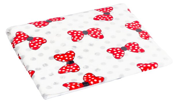 BELLATEX Dětská deka ELLA Červená 75x100 cm