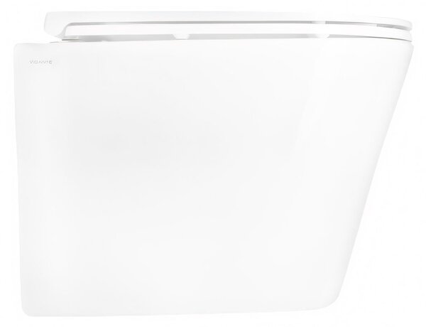 Hydroland Závěsná WC mísa se SoftClose sedátkem Safir, bílá