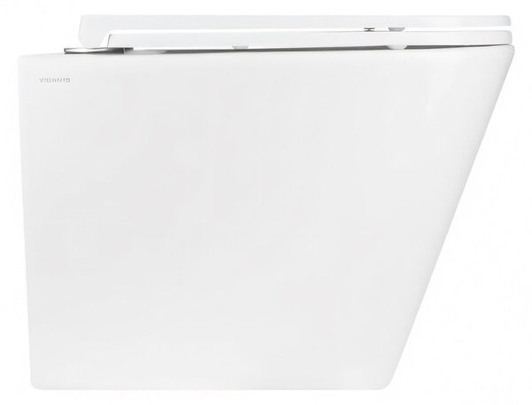 Hydroland Závěsná WC mísa se SoftClose sedátkem Feret Tornado, bílá