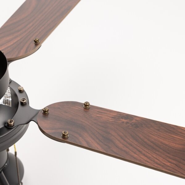 ZEVENTI - Stropní ventilátor ZURRIOLA 3xGU10/50W/230V
