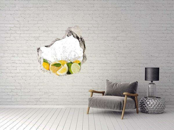 Samolepící nálepka beton Citrusy a voda nd-p-81760914