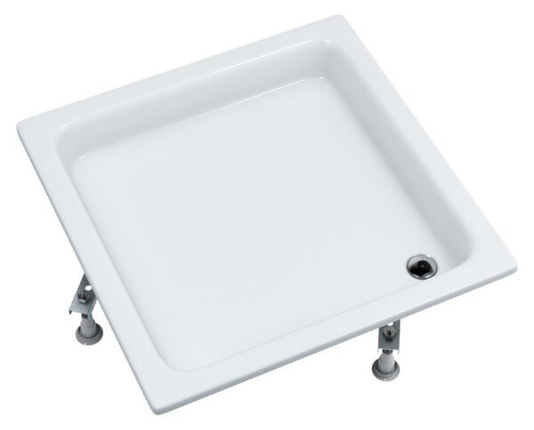 Schedpol Zefir čtvercová sprchová vanička 90x90 cm bílá 3.212