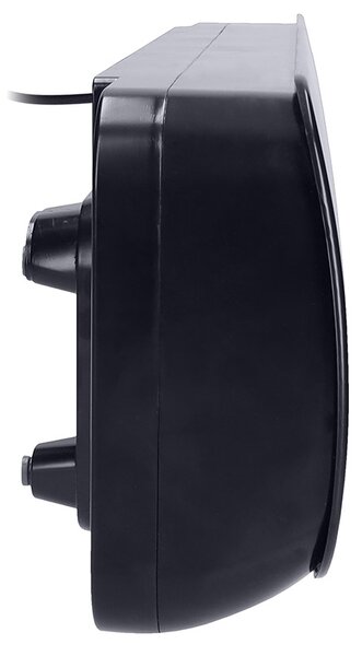 SOLIGHT Nástěnné keramické topidlo, 2000W, černá
