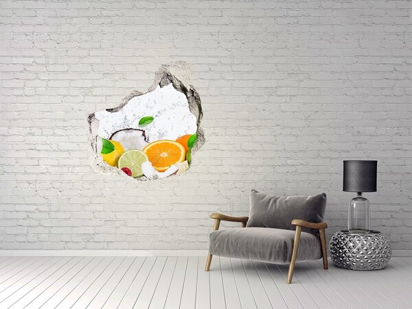Samolepící nálepka beton Ovoce a voda nd-p-82344553
