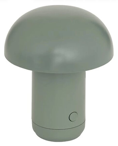 LED stolní lampa FUNGHI 11,2 cm, zelená