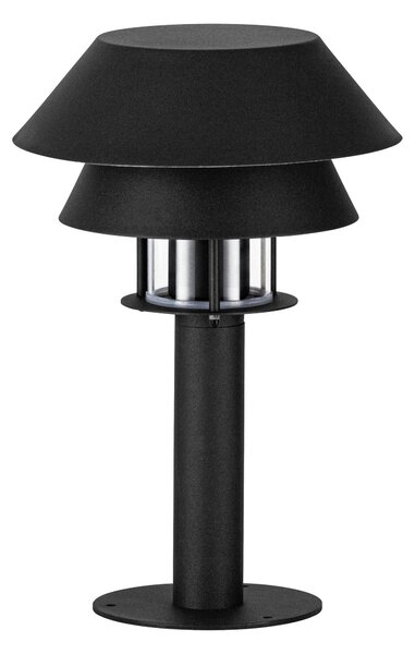 Eglo 900802 CHIAPPERA - Venkovní stojací svítidlo v černé barvě, 1 x E27 IP65, 33cm (Venkovní moderní nízká stojací černá lampa)