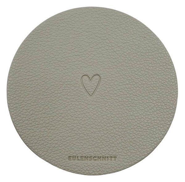 Oboustranný podtácek Heart Green – set 2 ks
