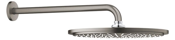 Grohe Rainshower hlavová sprchá s ramenem 31x31 cm kulatý Brushed Hard Graphite 26066AL0