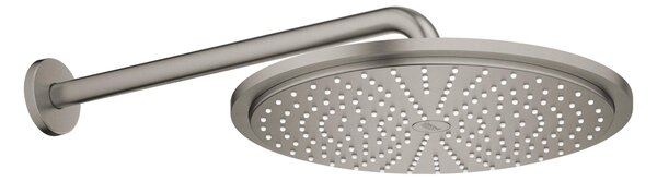 Grohe Rainshower hlavová sprchá s ramenem 31x31 cm kulatý Brushed Hard Graphite 26066AL0