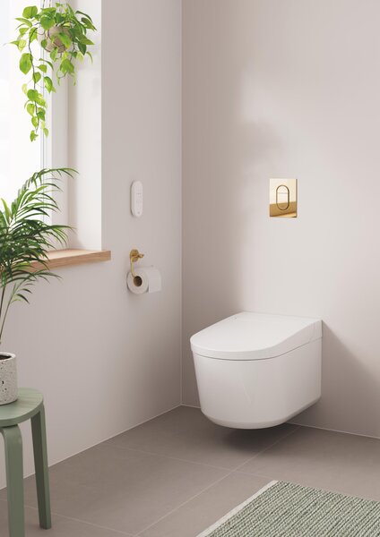 Grohe Arena Cosmopolitan S splachovací tlačítko pro WC zlatá 37624GL0