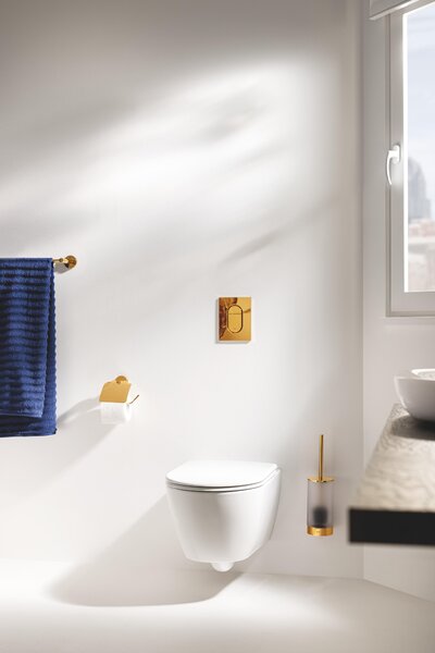 Grohe Arena Cosmopolitan S splachovací tlačítko pro WC zlatá 37624GL0