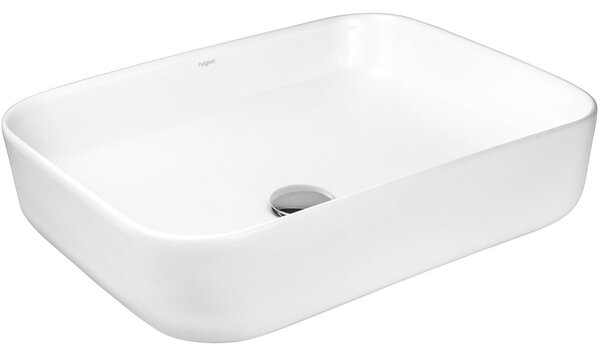 Hagser Dita umyvadlo 50x38.5 cm obdélníkový na pult bílá HGR50000040