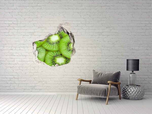 Nálepka 3D díra na zeď Kiwi nd-p-67162622