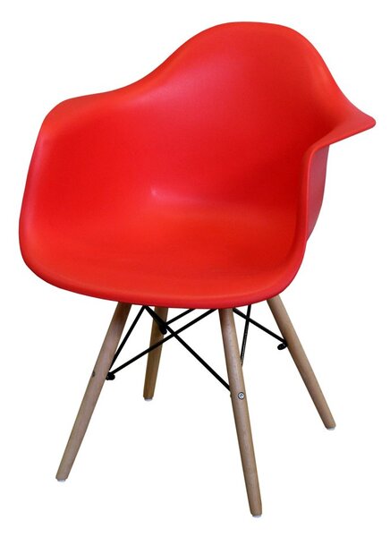 IDEA Nábytek Jídelní židle DUO červená