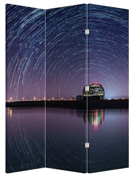 Paraván - Noční obloha s hvězdami (126x170 cm)