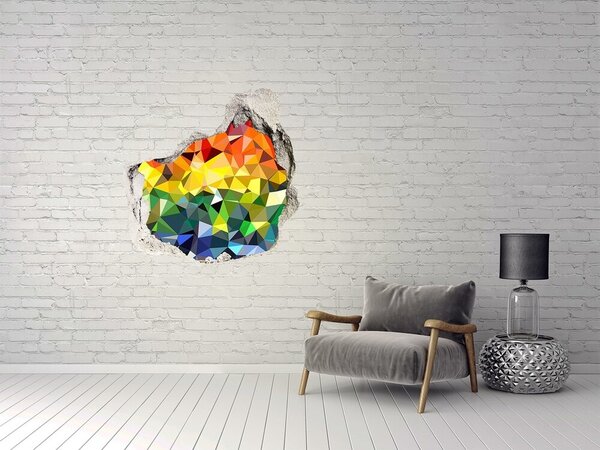 Díra 3D fototapeta na stěnu Gemetrické pozadí nd-p-67222726