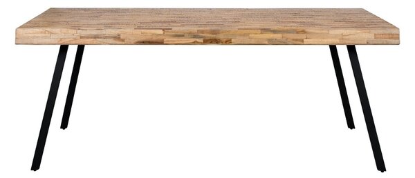 White Label Dřevěný jídelní stůl WLL SURI 180x90 cm
