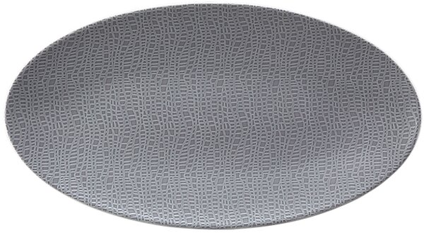 Seltmann Weiden Fashion Elegant Grey Oválný podnos 33x18 cm