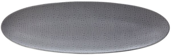 Seltmann Weiden Fashion Elegant Grey Oválný podnos 44x14 cm