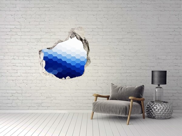 Díra 3D fototapeta nálepka Kvádry pozadí nd-p-67430549