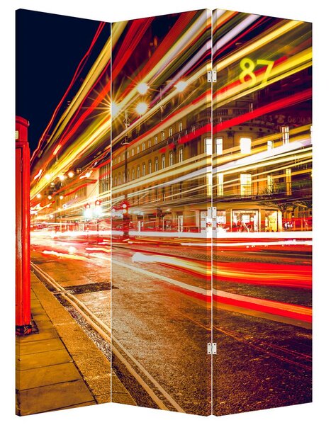 Paraván - Červená londýnská telefonní budka (126x170 cm)