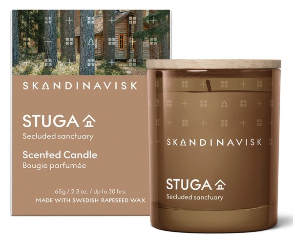 Vonná svíčka ve skle STUGA (chata) 65 g