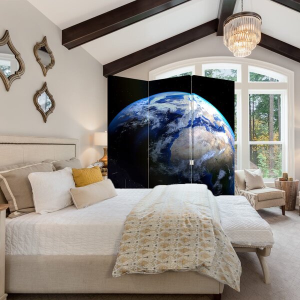 Paraván - Planeta Země (126x170 cm)