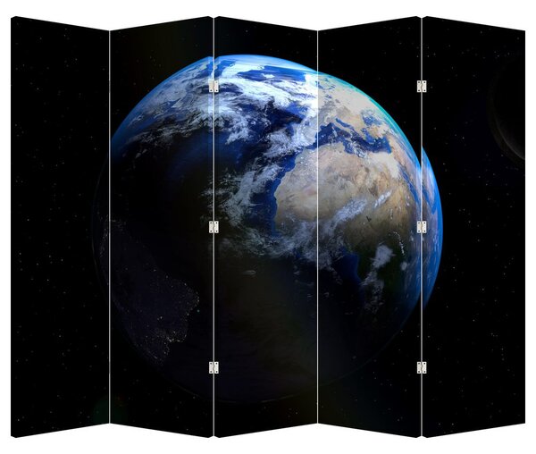 Paraván - Planeta Země (210x170 cm)