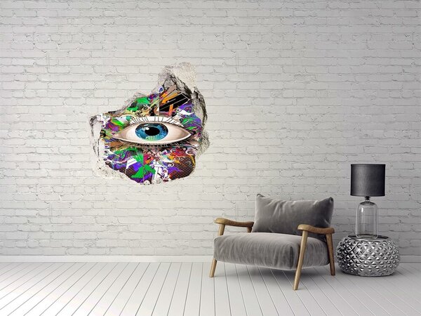 Díra 3D fototapeta nálepka Abstraktní oko nd-p-68352611