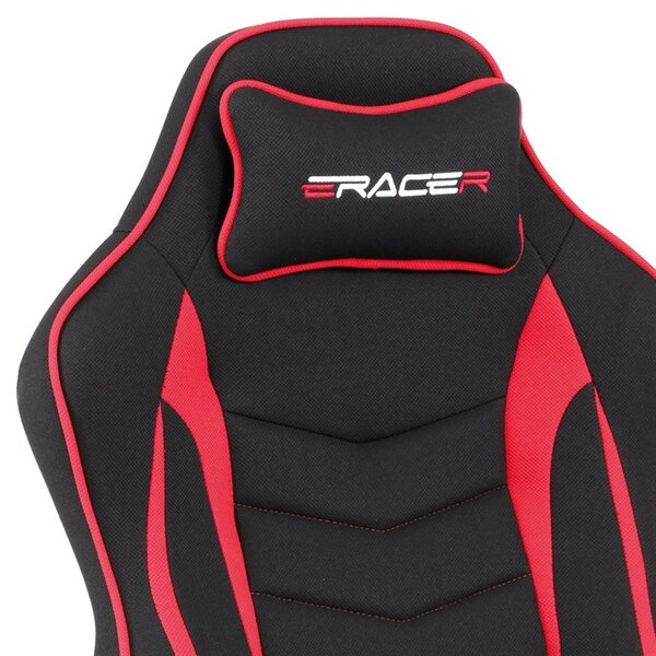 Herní židle E-racer NODE - látka, více barev Barva: červená