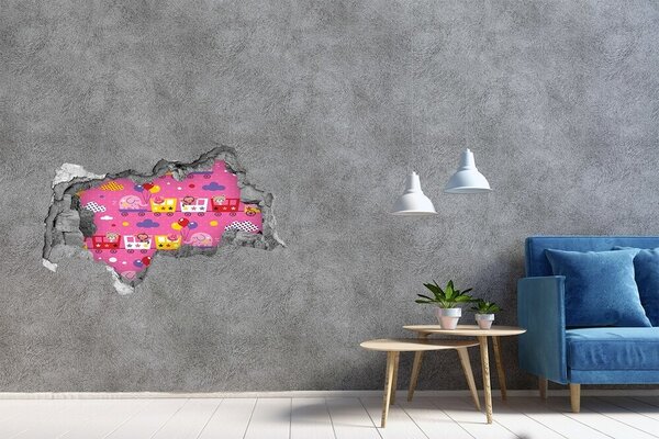 Samolepící nálepka Zvířata ve vlaku nd-b-60176888