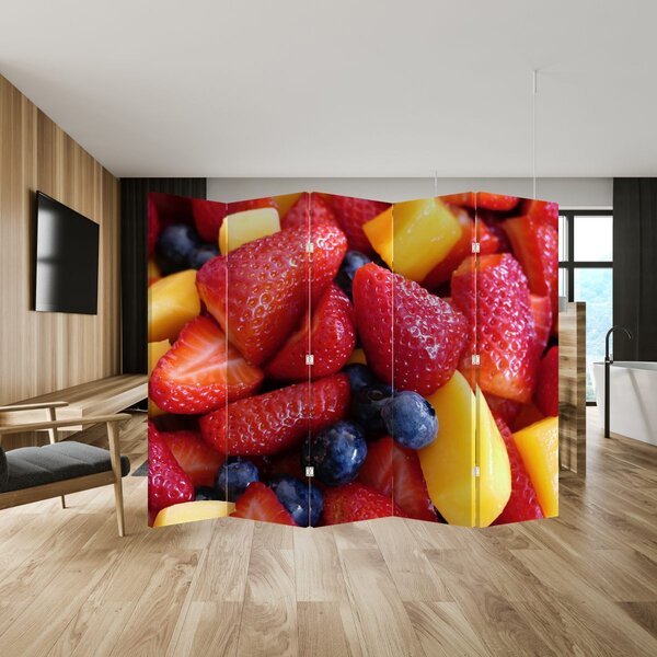 Paraván - Ovoce (210x170 cm)