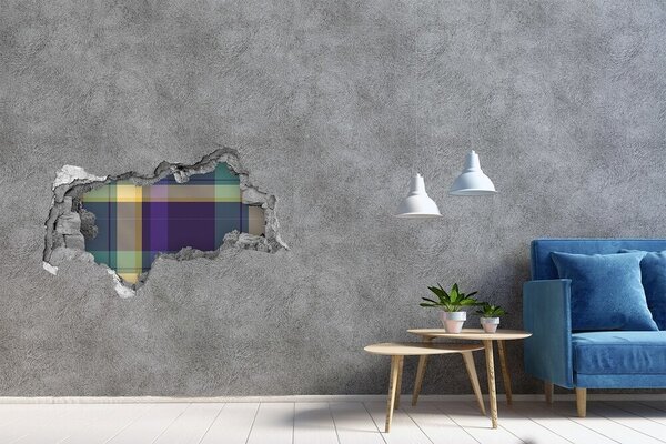 Díra 3D fototapeta nálepka Mříž textura nd-b-61555599