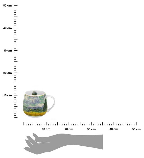 Porcelánový hrnek Van Gogh Wheat Field 430 ml