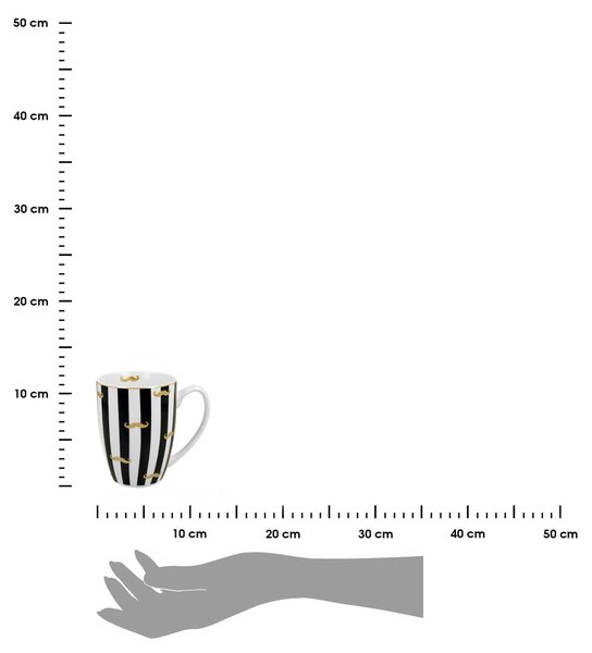 Porcelánový hrnek Moustache 360 ​​ml