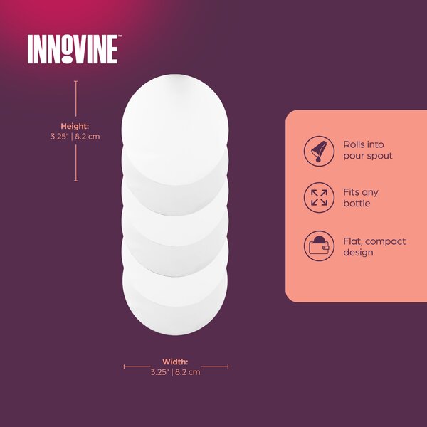 Nalévací disky na víno Innovine – 6 ks