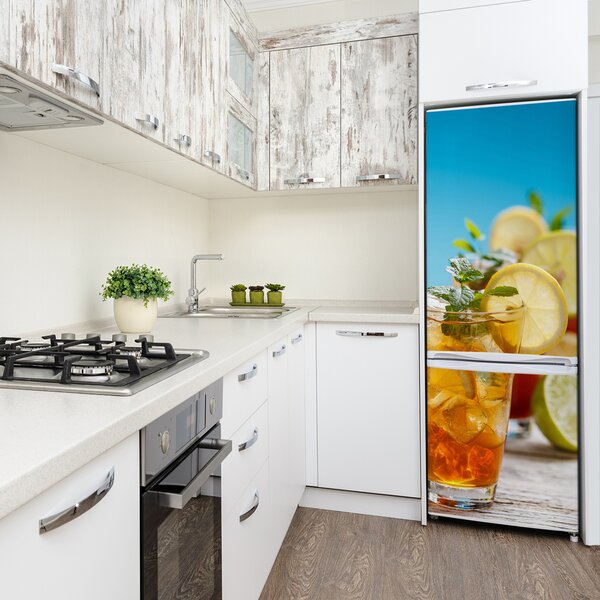 Nálepka na ledničku fototapeta Mražený čaj FridgeStick-70x190-f-66657595
