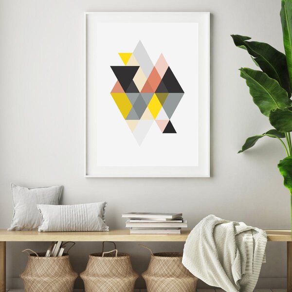 Plakát - Triangle Geometrica (A4)