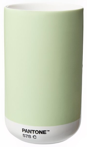 Světle zelená keramická váza Pantone Light Green 578 14 cm