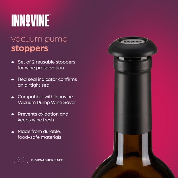 Vakuové zátky Innovine – 2 ks